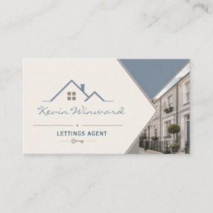 Visite Carte moderne d'agent de location