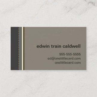 Visite Carte noire et de Tan de rayures