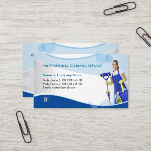 Visite Carte professionnelle d'entreprise de services de