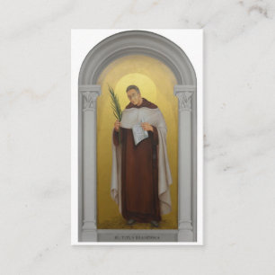 Visite Carte sainte bénie de prêtre carmélite de Titus