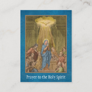 Visite Carte Sainte de la Vierge Marie pour la Confirmati