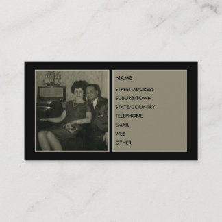 VISITE CARTE SPÉCIALE DE PROFIL DE COUPLES++