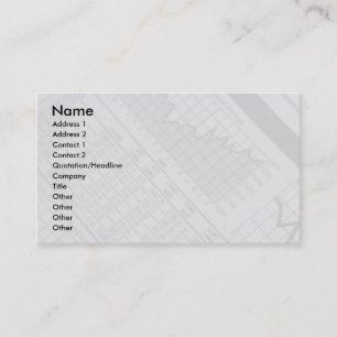 Visite Carte Stock de profil du marché