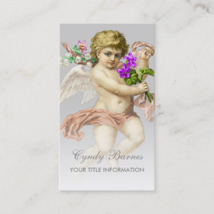 Visite Cherub avec broche sur n'importe quel Carte de vis