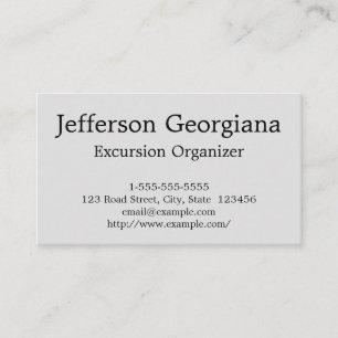 Visite Classy & Elegant Excursion Organisateur Carte de v