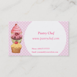 Visite Cupcakes Pâtisseries Carte de profil professionne