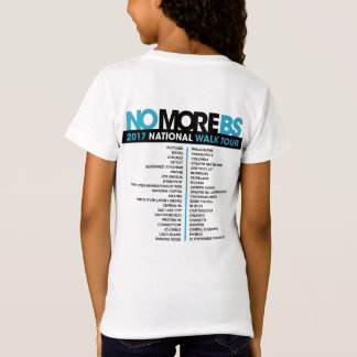 Visite de PROMENADE de T-shirt de #NOMOREBS