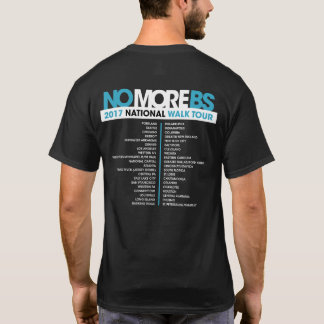 Visite de PROMENADE de T-shirt de #NOMOREBS