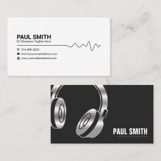 Visite DJ Carte de visite, DJ Event Service, Animation