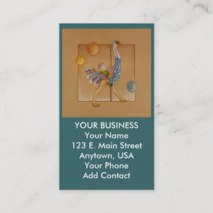 Visite Entreprise - Carte de profil - Carousel Ostrich