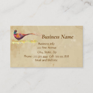 Visite faisan, Oiseau, Nature, Environnement, Carte de vi