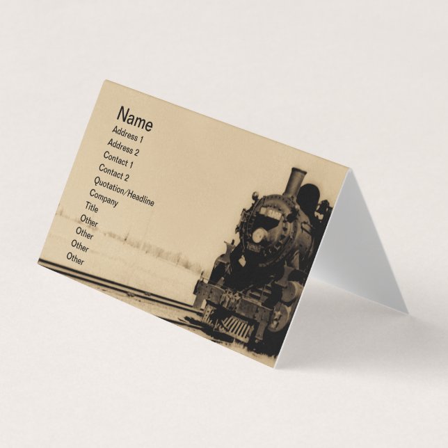 Visite Grand Trunk Western Engine No. 5042 Carte de visit (Devant)