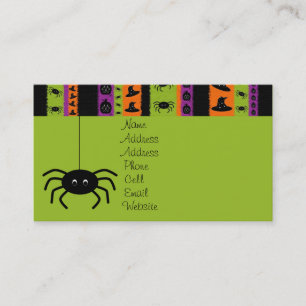 Visite Halloween barre la carte de profil