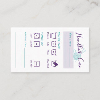 Visite Instructions pour le lavage de la carte de soins à