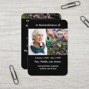 Visite Jardin Jardin de jardinage de carte Memorial