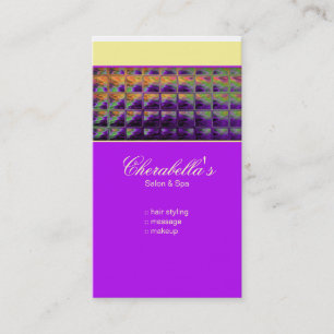 Visite Jaune pourpre de salon coloré moderne de carte de