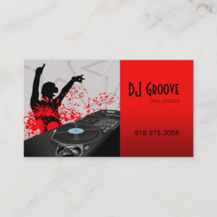 Visite Jockey de disque de disc-jockey de hip hop - carte