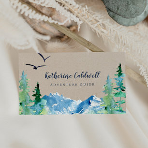 Visite Kraft Rocky Mountain Adventure Guide Carte de visi