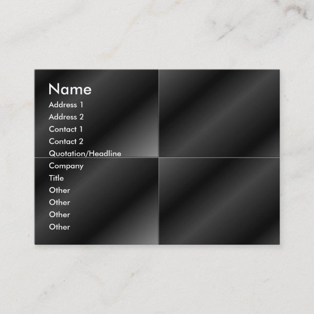 Visite Le carré noir couvre de tuiles la carte de profil (Devant)
