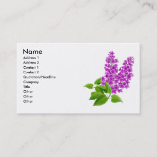 Visite Le lilas fleurit la carte de profil