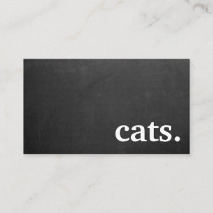 Visite Les chats en damier modernes. carte de fidélité