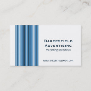 Visite L'exécutif barre le carte de visite, bleu lumineu