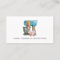 Logo de boulangerie à l'aquarelle | Carte de visit