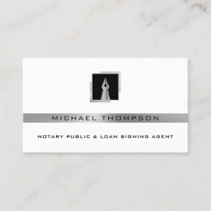 Visite Logo de stylo professionnel moderne carte de visit