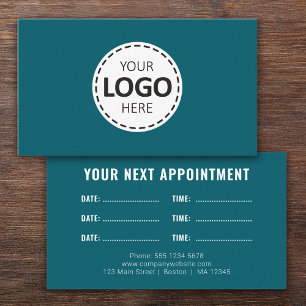 Visite Logo Téléchargement Moderne Simple Carte de Rendez