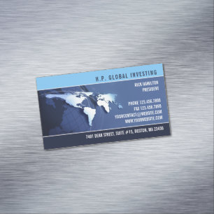 Visite Magnétique Carte mondiale de l'Internation