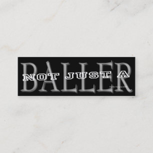 Visite Mini Baller - carte personnelle de médias sociaux