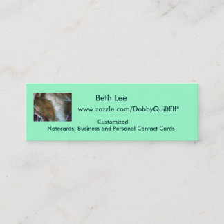 Visite Mini Carte de contact