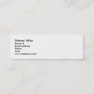 Visite Mini Carte de datation pour des réunions rapides - C… -