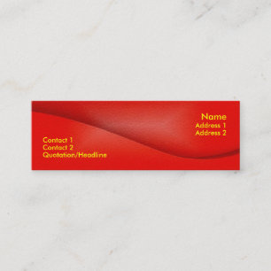 Visite Mini Carte de profil