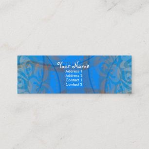 Visite Mini Carte de profil Blue Floralia