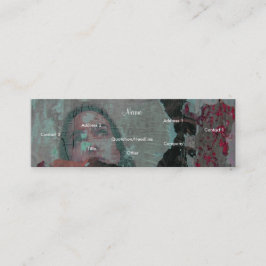 Visite Mini Carte de profil d'artiste - personnalisable