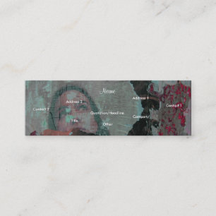 Visite Mini Carte de profil d'artiste - personnalisable