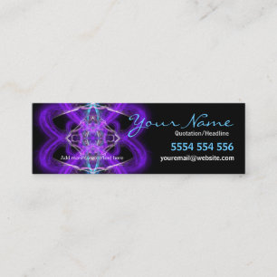 Visite Mini Carte de profil de coeurs de Purpliaz