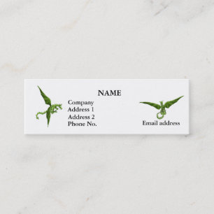 Visite Mini Carte de profil de dragons de vol