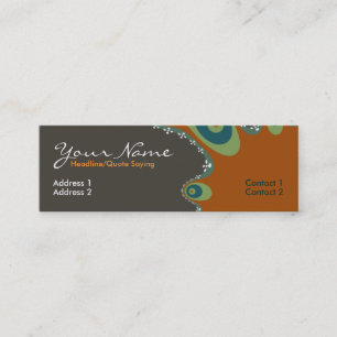 Visite Mini Carte de profil de fractale de la terre