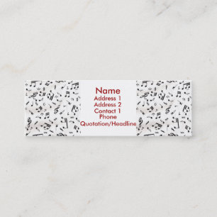 Visite Mini Carte de profil de musique