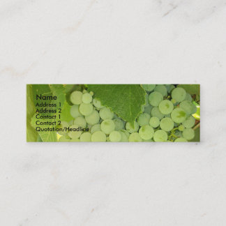 Visite Mini Carte de profil de raisins