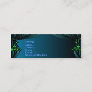 Visite Mini Carte de profil de rideau