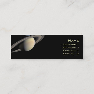 Visite Mini Carte de profil de Saturn