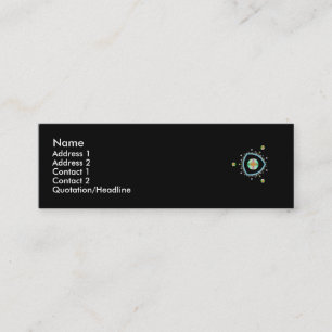 Visite Mini Carte de profil de triangle de l'espace