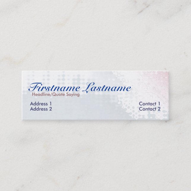 Visite Mini Carte de profil Pasoflora (Devant)