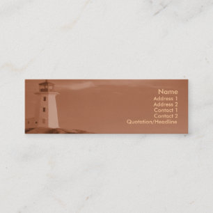 Visite Mini Carte de profil phare