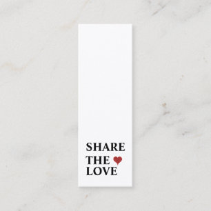 Visite Mini Carte de recommandation élégante moderne minimalis