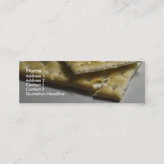 Visite Mini carte maigre de profil de biscuits