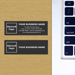 Visite Mini Carte noire de la marque d'affaires sur la taille